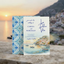 Amalfi Coast Amore | La Dolce Vita Zonsondergang T