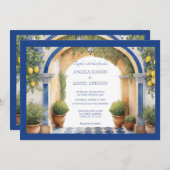 Amalfi Coast Archway Mediterraan uitzicht Kaart (Voorkant / Achterkant)