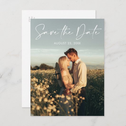 Amalfi Coast Bewaar de datum Briefkaart (Voorkant / Achterkant)