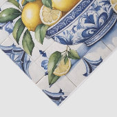 Amalfi Coast Bowl van citroenen Tissuepapier (Detail)