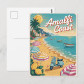 Amalfi Coast  Briefkaart (Voorkant / Achterkant)