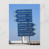 Amalfi Coast Briefkaart (Voorkant)