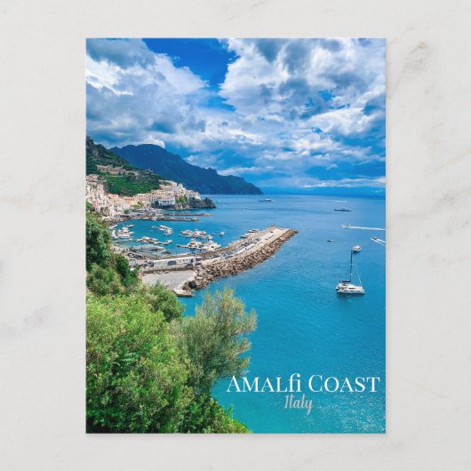 Amalfi Coast Briefkaart (Voorkant)