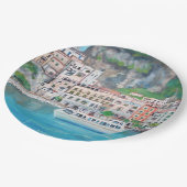 Amalfi Coast - Custom Paper Bord 9" (Gekanteld)