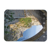 Amalfi Coast Furore uitzicht koelkastmagneet Magneet (Horizontaal)