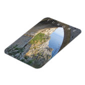 Amalfi Coast Furore uitzicht koelkastmagneet Magneet (Linkerzijde)