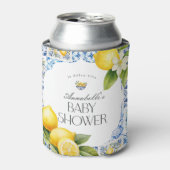 Amalfi Coast Italiaans Baby shower Favor Barware Blikjeskoeler (Blikje Voorkant)