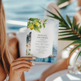 Amalfi Coast Italiaans citroen Vrijgezellenfeest Kaart