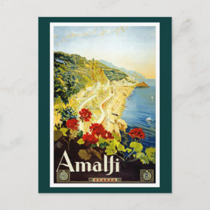 Amalfi Coast, Italië Briefkaart
