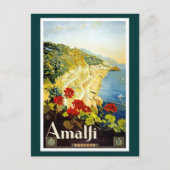 Amalfi Coast, Italië Briefkaart (Voorkant)