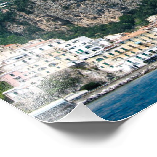 Amalfi Coast, Italië - Foto afdrukken (Hoek)