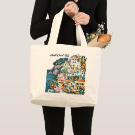 Amalfi Coast, Italië: Iconische bestemmingen Grote Tote Bag