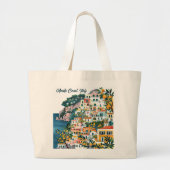 Amalfi Coast, Italië: Iconische bestemmingen Grote Tote Bag (Voorkant)