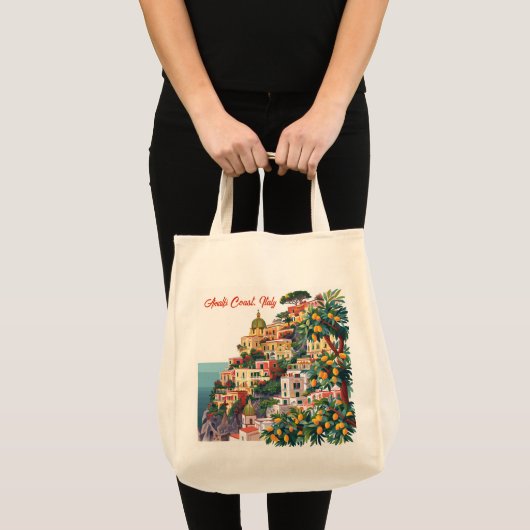 Amalfi Coast, Italië: Iconische bestemmingen Tote Bag (Voorkant (product))