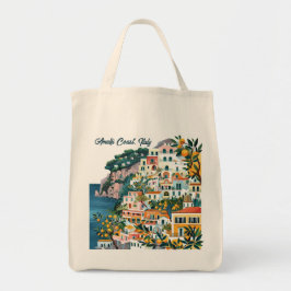 Amalfi Coast, Italië: Iconische bestemmingen Tote Bag