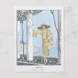 Amalfi Coast Italië Mode Feestdagenkaart