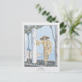 Amalfi Coast Italië Mode Feestdagenkaart (Staand voorkant)