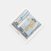 Amalfi Coast Italië Mode Servet (Hoek)