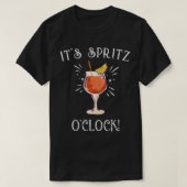 Amalfi Coast Italië_quot_it_s Spritz O_klok Limiet T-shirt (Design voorkant)