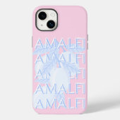 Amalfi Coast, Italië, Reiskunst, Preppy Case-Mate iPhone Case (Achterkant)