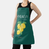 Amalfi Coast, Italië, Reiskunst, Retro, Groen Schort (Insitu)