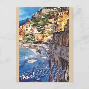 Amalfi Coast Italië Reizen Briefkaart