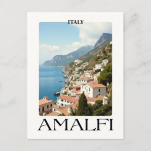 Amalfi Coast  Italië Reizen Briefkaart