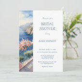 Amalfi Coast Italië Vrijgezellenfeest Kaart (Staand voorkant)