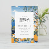 Amalfi Coast Italië Vrijgezellenfeest Kaart (Staand voorkant)