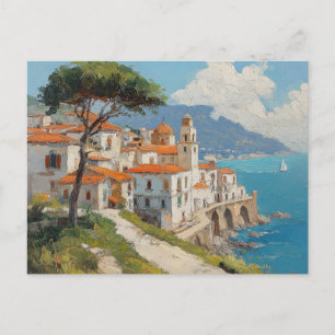 Amalfi Coast Italy Briefkaart