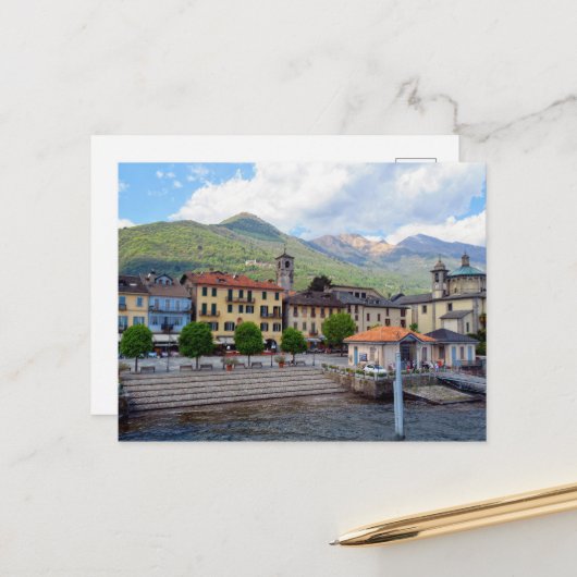 Amalfi Coast Italy Briefkaart (Voorkant / Achterkant in situ)