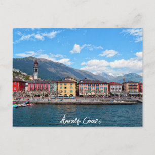 Amalfi Coast Italy Briefkaart