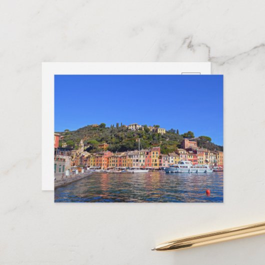 Amalfi Coast Italy Briefkaart (Voorkant / Achterkant in situ)