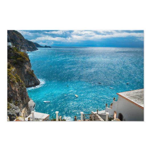Amalfi Coast Italy Foto Afdruk (Voorkant)