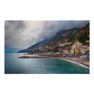 Amalfi Coast Italy Foto Afdruk