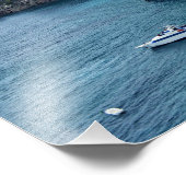 Amalfi Coast Italy Foto Afdruk (Hoek)