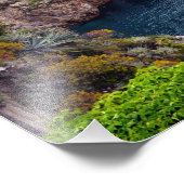 Amalfi Coast Italy Foto Afdruk (Hoek)