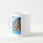 Amalfi Coast Italy Koffiemok (Voorkant links)