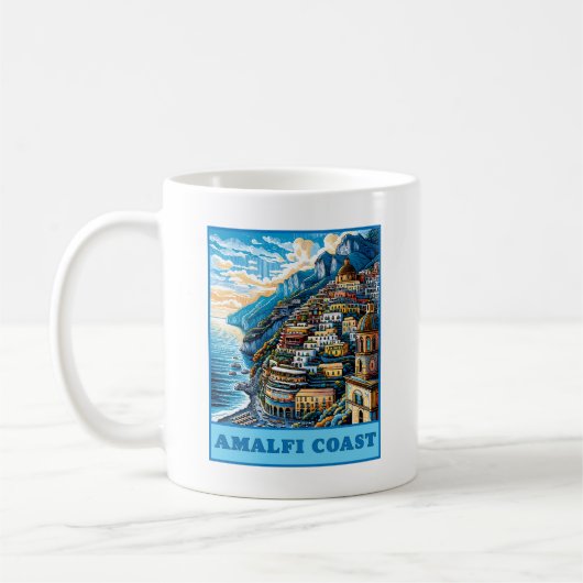 Amalfi Coast Italy Koffiemok (Links)