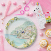 Amalfi Coast Italy Lemon Wedding Papieren Bordje (Feest)