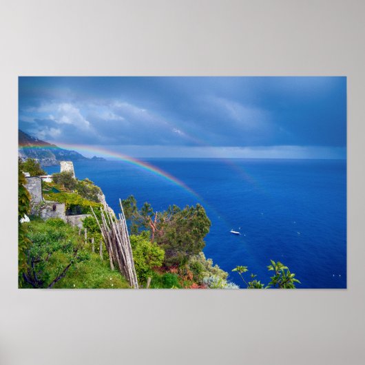 Amalfi Coast Italy Poster (Voorkant)