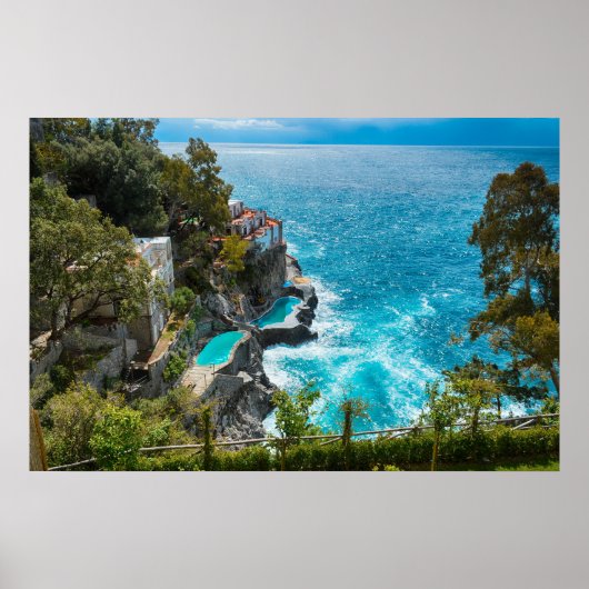 Amalfi Coast Italy Poster (Voorkant)