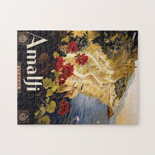 Amalfi Coast Italy Puzzle Legpuzzel (Horizontaal)