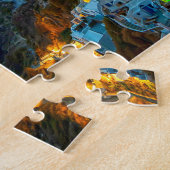 Amalfi Coast Italy uitdagend puzzel (Zijkant)