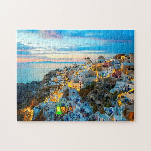 Amalfi Coast Italy uitdagend puzzel (Horizontaal)