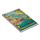 Amalfi Coast Italy Vintage Travel Notitieboek (Rechterzijde)