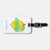 Amalfi Coast Lemon Italië  Costa d'Amalfi Bagagelabel (Voorkant horizontaal)