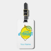 Amalfi Coast Lemon Italië  Costa d'Amalfi Bagagelabel (Voorkant verticaal)