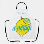 Amalfi Coast Lemon Italië Costa d'Amalfi Schort (Voorkant)