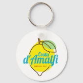 Amalfi Coast Lemon Italië  Costa d'Amalfi Sleutelhanger (Voorkant)